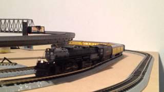 N scale DCC layout with sound