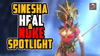 SINESHA - SUPPORT NUKER | GAMEPLAY - MASTERIES - GEAR | RAID SHADOW LEGENDS