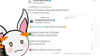 NijiEN *FINALLY* Releases AR Live | Kizuna AI's OG Voice Actress Resigns as Advisor | Other News