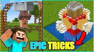 Minecraft Top 6 Most Epic Tricks That You should Try| Minecraft Hindi