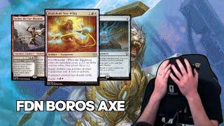 The Axeman Cometh! | FDN Boros Axe | Foundations Standard Bo3 | MTG Arena