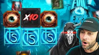 We got OVER $200,000 WORTH of BONUSES on *NEW* EVIL EYES SLOT!! (Bonus Buys)