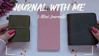 ASMR Journaling | 3 Mini Journals