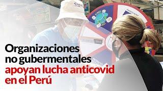 Helvetas Peru goes out to the markets to inform anticovid prevention measures