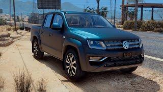 GTA 5 mod Volkswagen Amarok - review and installation of the mod | 4K Video HD