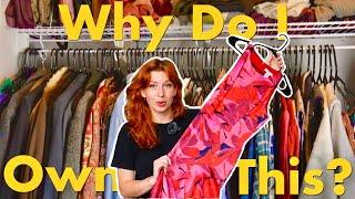 A DEEP Closet Cleanout!!! | Trying On All My Clothes to Declutter My Wardrobe