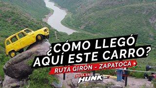 ¿Por qué hay un Renault 4 sobre una piedra? | Zapatoca, Santander | Hunk 160