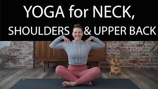 Yoga for the Neck, Shoulders & Upper Back - 13 minutes