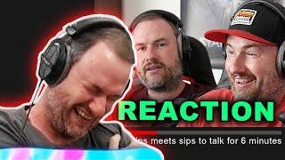 Sips REACTS to 'Sips meets Sips to talk for 6 minutes' (with chat)