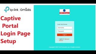 Hotspot Captive Portal Setup in TP link Omada Cloud controler