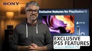 Sony | Exclusive Playstation®5 Features on select BRAVIA TVs