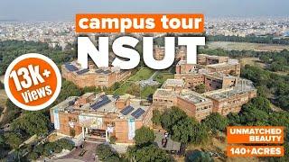 Netaji Subhas University of Technology Campus Tour | 140+ acres | During Covid | NSIT | NSUT | DU