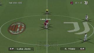 PES6 match coming soon Series(2024-2025 Supercoppa Italiana semi final): AC Milan vs Juventus