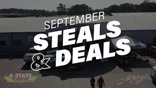 4 State Trucks September Steals & Deals