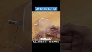 Making a powerful Chili cutter - DC Motor #shorts #dcmotor #motor #newideas #lifehacks #viralshorts