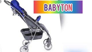 Прогулочная коляска BABYTON Active E52 / КРАТКИЙ ОБЗОР