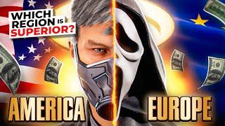 AMERICA vs. EUROPE: WHICH REGION IS SUPERIOR in Mortal Kombat 1?