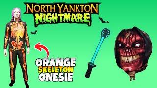 GTA Online How to Unlock Orange Skeleton Onesie Outfit & Hooded Skull Mask (North Yankton Nightmare)