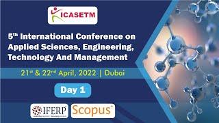 5th International Conference on Applied Sciences, Engineering, Technology, and Management