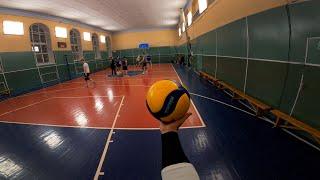 Волейбол [От первого лица] | FPV VOLLEYBALL FIRST PERSON | Александр с камерой | 114 episode