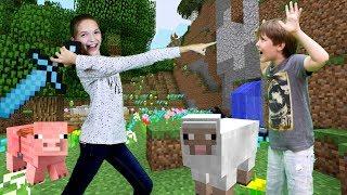 Новый Minecraft Мир от Адриана: Экстремальное выживание Светы!