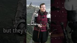 What did medieval people eat with?