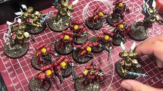 Blood Angels Combat Patrol Showcase #spacemarines #bloodangels