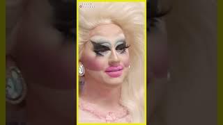  Trixie Guesses Which Queen Stole Her Face With Kingsley #shorts #trixieandkatya #unhhhh #drag