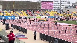 Jackson Mackay - World U20 110mh - 14.30s - Lane 9