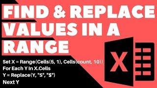 Excel VBA Macro: Find and Replace Values in a Range (Step-by-Step Tutorial)