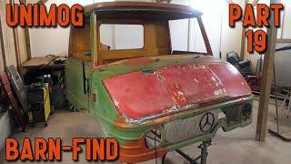 Unimog Barn Find. Part 19 - Getting prepared for Paint!