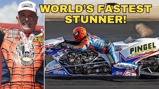 Larry "Spiderman" McBride Overcomes Close Call & Wins NHRA Top Fuel Motorcycle Championship! 