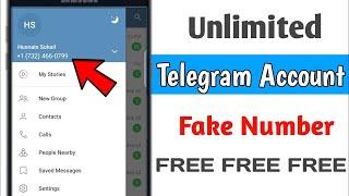 How To Create Unlimited Telegram Accounts For Free | +1 USA Code | 2024 New Method | New App | Work