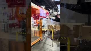 Mujin Robotics carton unloading robot at Modex 2024 (detail)