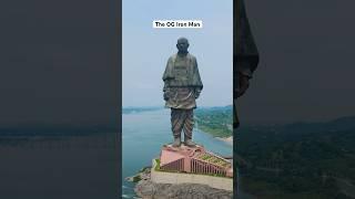 182 meters Tall Statue in India  #statueofunity #gujarat #ektanagar #wanderingminds