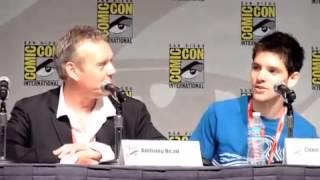 ComicCon 2010 - Merlin - Origins of you're the voice RUS SUB