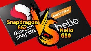 Qualcomm snapdragon 662 VS Media Tek Helio G80