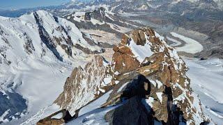 MONTE ROSA   DUFOURSPITZE CLIMB