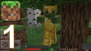 Minecraft: Pocket Edition - Gameplay Walkthrough Part 1 - Survival (Android, IOS)