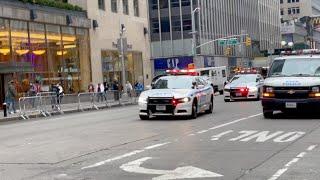 NYPD Vehicles with Sirens Compilation