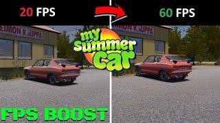 Как повысить ФПС в My Summer Car