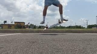 Curb Skatin, But All About Working On My Kickflips And My Fakie Kickflips At Foodcity 