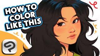  how i color! process explained | CLIP STUDIO PAINT