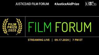 LIVE! JusticeAid Film Forum