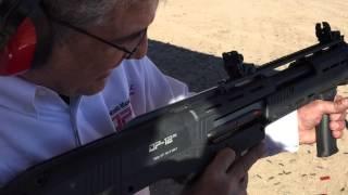 Rock-and-Rolling with the 12 Gauge DP-12 Double-Barrel Pumpgun