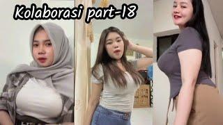 #part-18 viral kolaborasi dance goyang hot2024#goyangdance