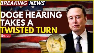 DOGE Senate Hearing LIVE: Chaos Erupts During DOGE Hearing | Elon Musk | US Senate LIVE | US News