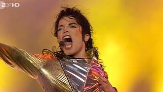 Michael Jackson - Wanna Be Startin' Somethin' (Live HIStory Tour In Munich) (Remastered 4K Upscale)