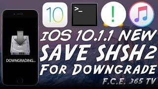 iOS 10.1.1 - How to Save SHSH2 Blobs For Future iOS Downgrades (TSSChecker)