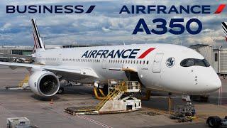 Air France BRAND NEW CABIN !  Chicago  - Paris CDG  Airbus A350 - BUSINESS Class [FLIGHT REPORT]